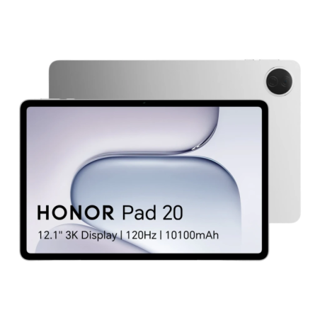 HONOR Pad 20 WiFi 6 Go/128 Go Gris 12,1 pouces IPS LCD 120Hz Snapdragon 7 Gen 3 10100mAh
