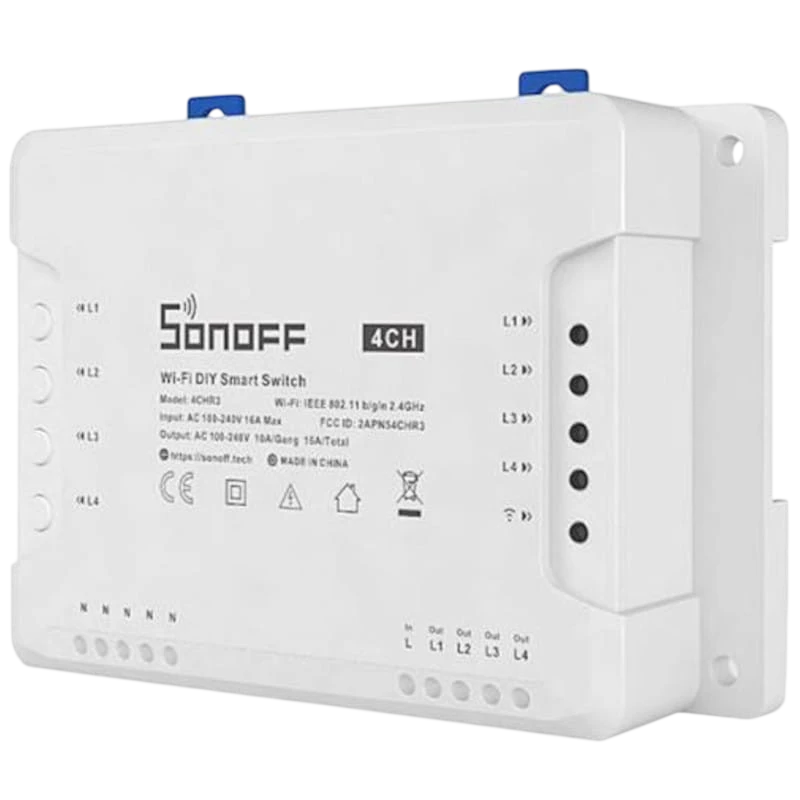 Sonoff 4CH Pro R3 WiFi avec Contrôle RF Smart Switch