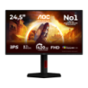 Écran AOC G4 24,5 pouces 400Hz FHD Fast IPS 1ms GTG Rouge 25G4KUR