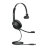 Casque de bureau Jabra Evolve2 30 UC Mono USB-A Câble Noir