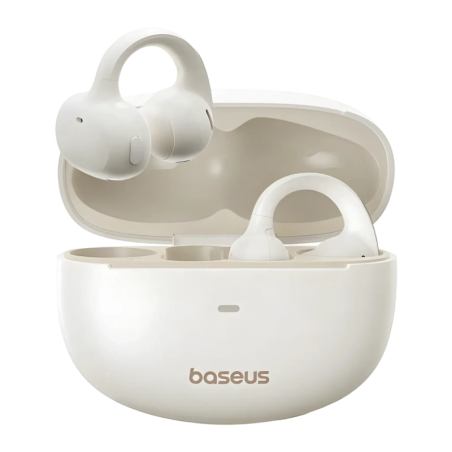 Écouteurs Baseus Bowie MC1 Open-Ear Bluetooth 5.4 40h (9h + étui) Blanc