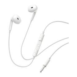 Écouteurs Baseus Encok HZ19 Intra-auriculaires Jack 3,5mm Blanc