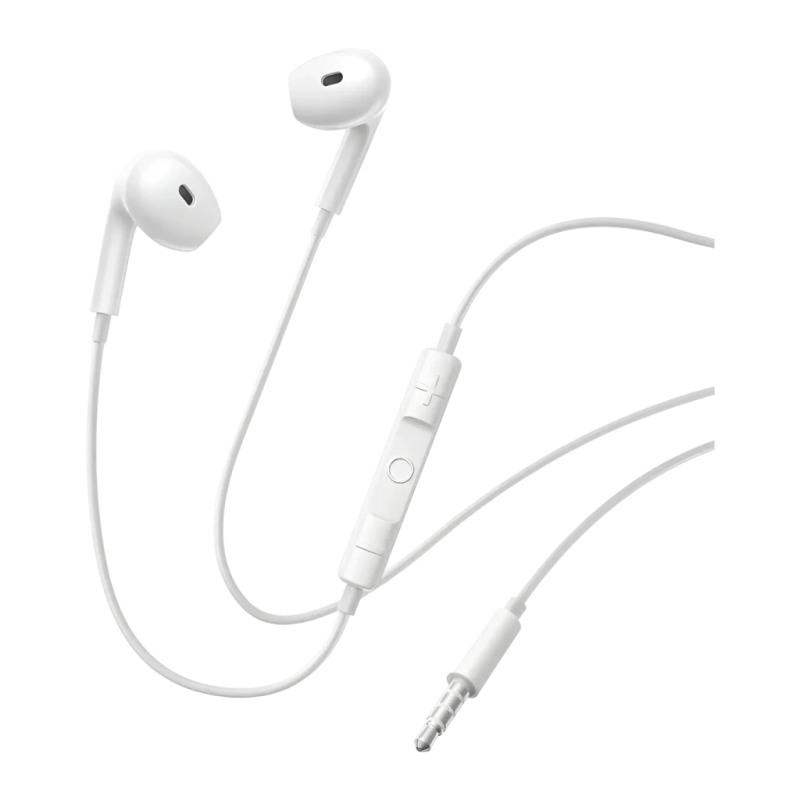 Écouteurs Baseus Encok HZ19 Intra-auriculaires Jack 3,5mm Blanc