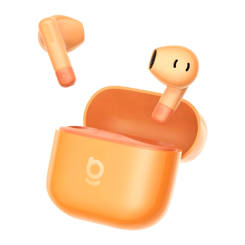 Écouteurs Baseus Bass BS2 Lite In-Ear TWS Bluetooth 6.0 7h (40h avec étui) Orange