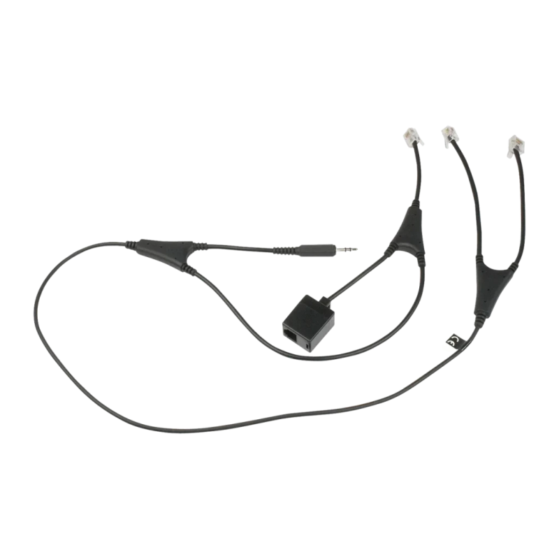 Jabra Link 14201-09 Adaptateur EHS Compatible Alcatel Noir