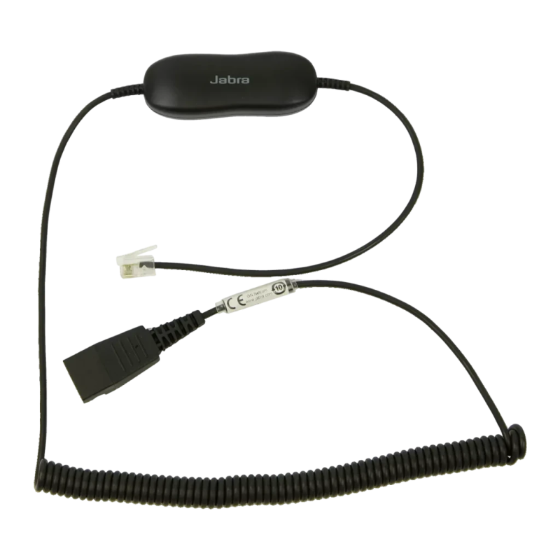 Câble pour casque Jabra GN1216 Smart Cord QD vers RJ9