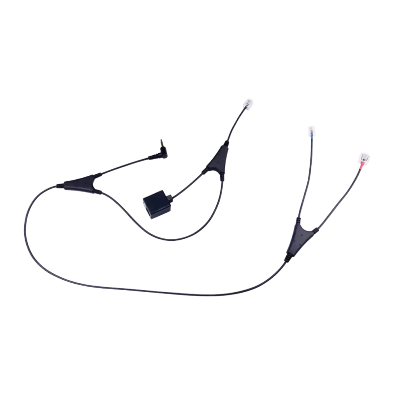 Adaptateur EHS Jabra Link Noir Bluetooth Alcatel 8019s/8029s/8039s 14201-37