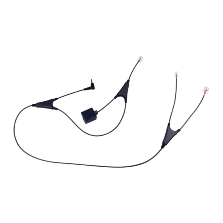 Adaptateur EHS Jabra Link Noir Bluetooth Alcatel 8019s/8029s/8039s 14201-37