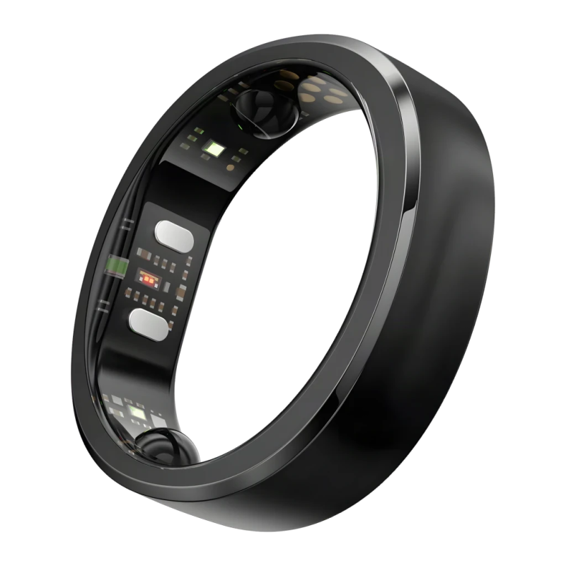 Oura Ring 4 : bague connectée, taille 11, noir
