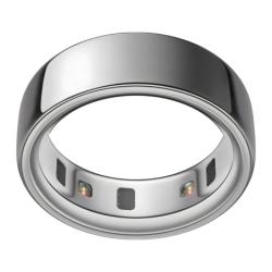 Oura Ring 4 : bague connectée, taille 10, argent