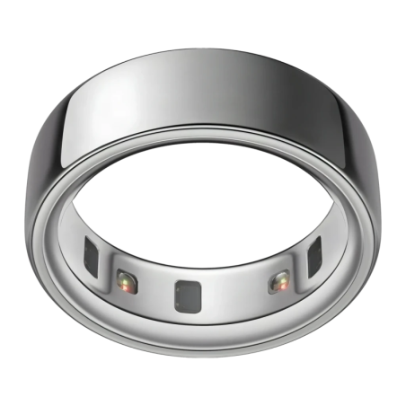 Oura Ring 4 : bague connectée, taille 10, argent