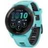 Garmin Forerunner 265 46 mm Turquoise/Noir 1,3 pouces AMOLED GPS 15 jours 5ATM Smartwatch