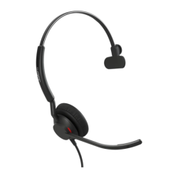 Casque de bureau Jabra Engage 40 Mono USB-C/A Inline Link Serre-tête Noir