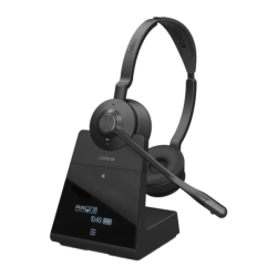 Casque Jabra Engage 75 Stereo Arceau Sans Fil DECT/Bluetooth 5.0 13h Noir