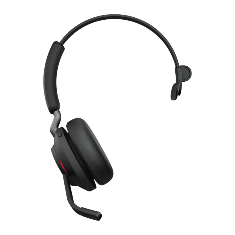 Casque Jabra Evolve2 65 UC Mono USB-A Réduction de Bruit Serre-tête Monoaural Noir