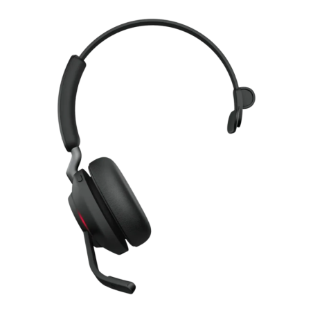 Casque Jabra Evolve2 65 UC Mono USB-A Réduction de Bruit Serre-tête Monoaural Noir