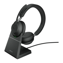 Casque Jabra Evolve2 65 UC Stereo Serre-tête Bluetooth 5.0 USB-C 24h Noir