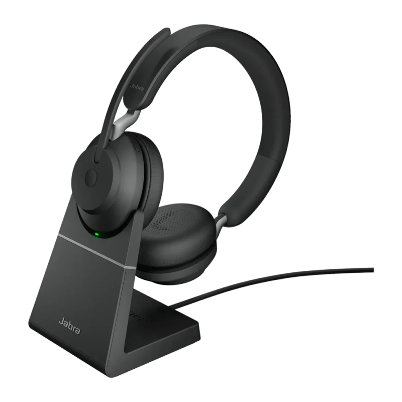Casque Jabra Evolve2 65 UC Stereo Serre-tête Bluetooth 5.0 USB-C 24h Noir