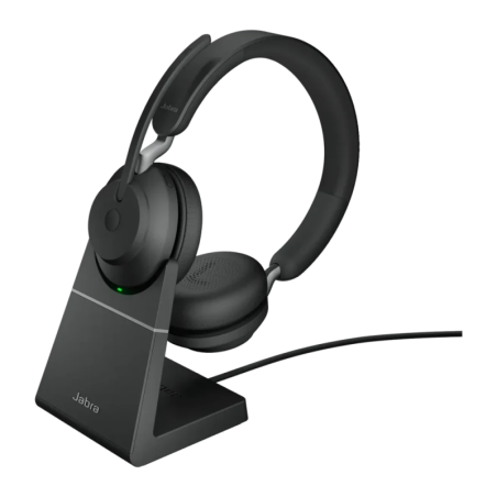 Casque Jabra Evolve2 65 UC Stereo Serre-tête Bluetooth 5.0 USB-C 24h Noir
