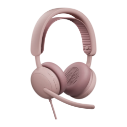 Casque Logitech Zone Wired 2 Arceau USB-C / USB-A Rose