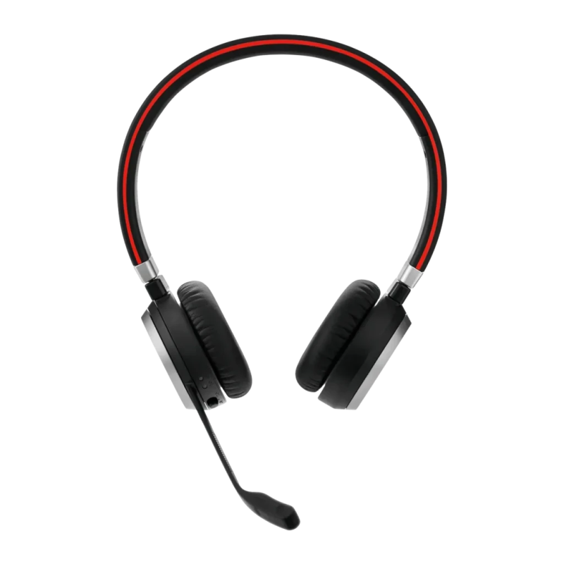 Casque Jabra Evolve 65 SE UC Stereo Arceau Bluetooth 12h Noir