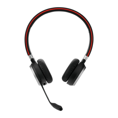 Casque Jabra Evolve 65 SE UC Stereo Arceau Bluetooth 12h Noir