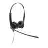 Casque micro Jabra Biz 1100 EDU Duo Réduction de Bruit Serre-tête USB Noir