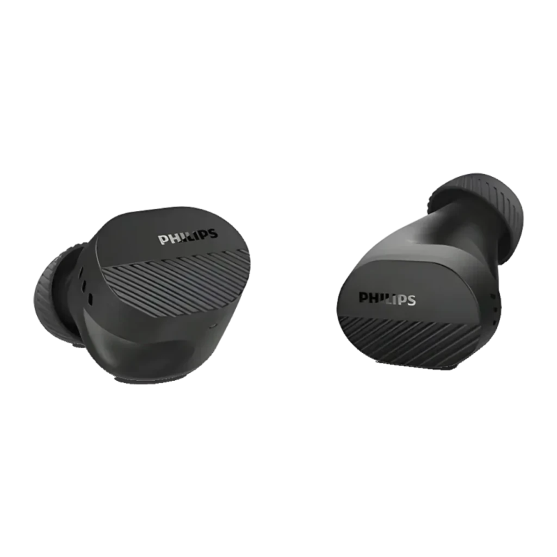 Écouteurs Philips Réduction de Bruit TWS Bluetooth 5.4 Noir TAT5000