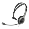 Casque de bureau Panasonic Réduction de bruit Serre-tête Monoaural Gris RP-TCA430