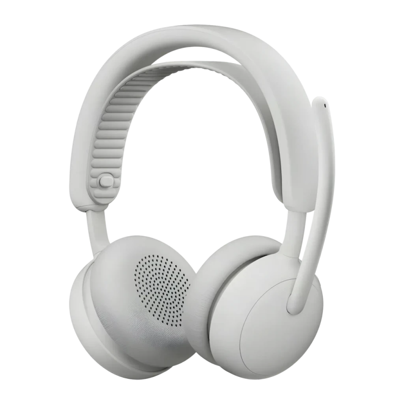 Casque Logitech Zone Wireless 2 Réduction de Bruit Serre-tête Blanc Cassé