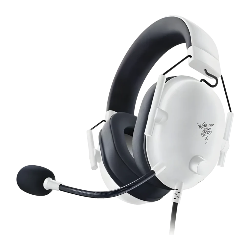 Casque Gaming Razer BlackShark V2 X Xbox Avec Microphone Câble 3,5 mm Noir/Blanc