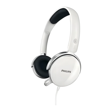 Casque micro Philips Jack 3,5 mm Blanc SHM7110U