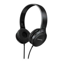 Casque Panasonic Supra-Aural Filaire Jack 3,5 mm Noir RP-HF100ME