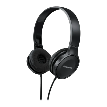 Casque Panasonic Supra-Aural Filaire Jack 3,5 mm Noir RP-HF100ME