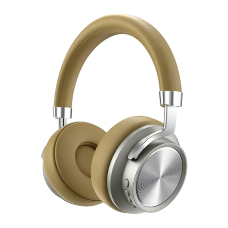 Casque Lenovo HD800 Supra-auriculaire Bluetooth 5.0 20h Or