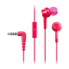 Écouteurs Panasonic In-Ear Jack 3,5mm Rose RP-TCM115