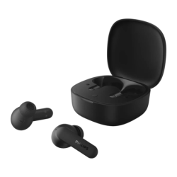Écouteurs Philips TWS Intra-Auriculaires Bluetooth 6.0 8h (36h avec étui) Noir TAT2100