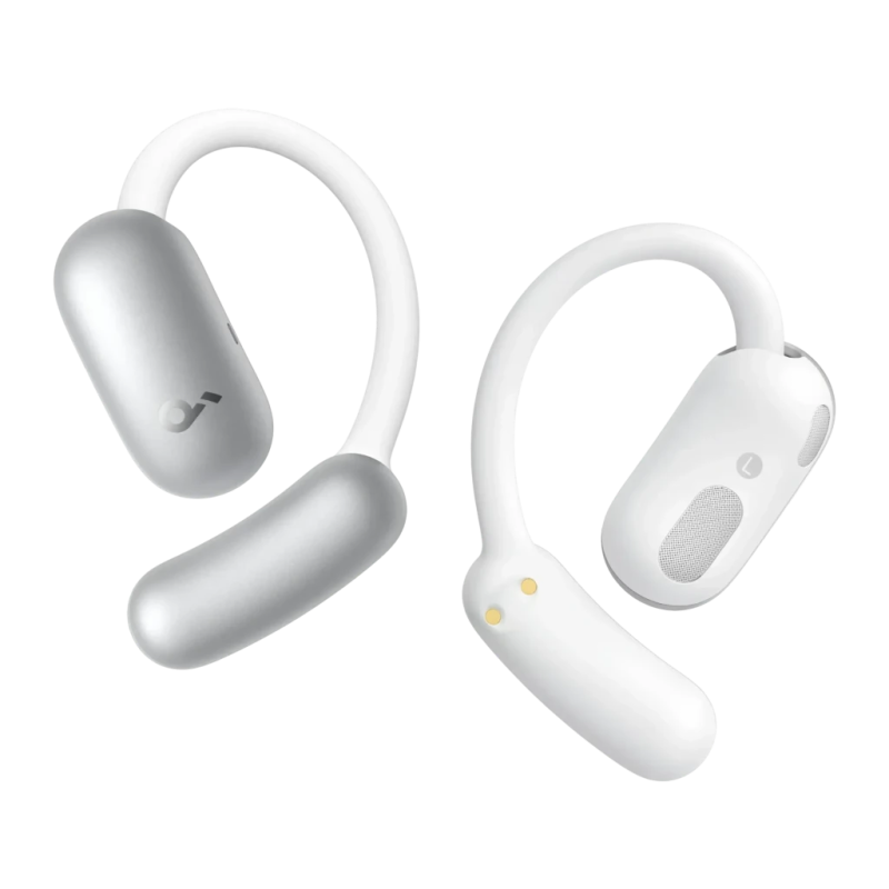 Écouteurs Anker Soundcore AeroFit 2 AI Open-Ear Bluetooth 5.4 42h avec étui Blanc