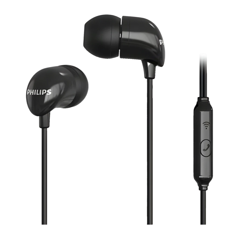 Écouteurs in-ear Philips Jack 3,5 mm Noir TAE1126