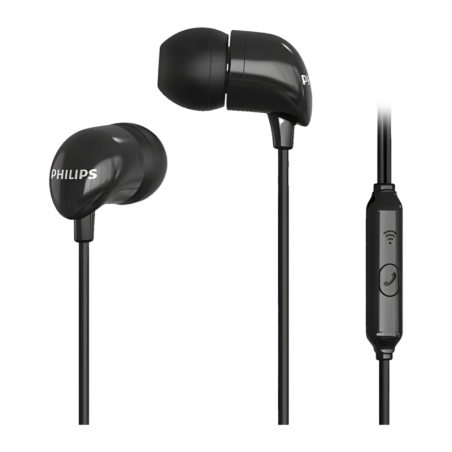 Écouteurs in-ear Philips Jack 3,5 mm Noir TAE1126