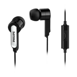 Écouteurs Philips In-Ear Câble Jack Noir SHE1405