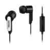 Écouteurs Philips In-Ear Câble Jack Noir SHE1405