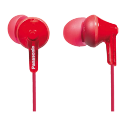 Écouteurs Panasonic In-Ear Jack 3,5 mm Rouge RP-HJE125