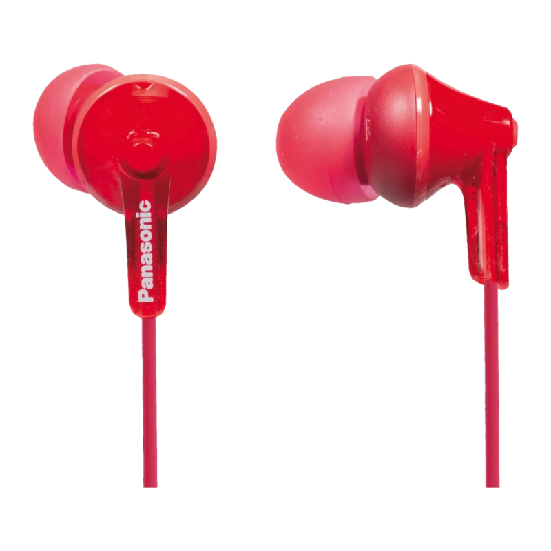 Écouteurs Panasonic In-Ear Jack 3,5 mm Rouge RP-HJE125