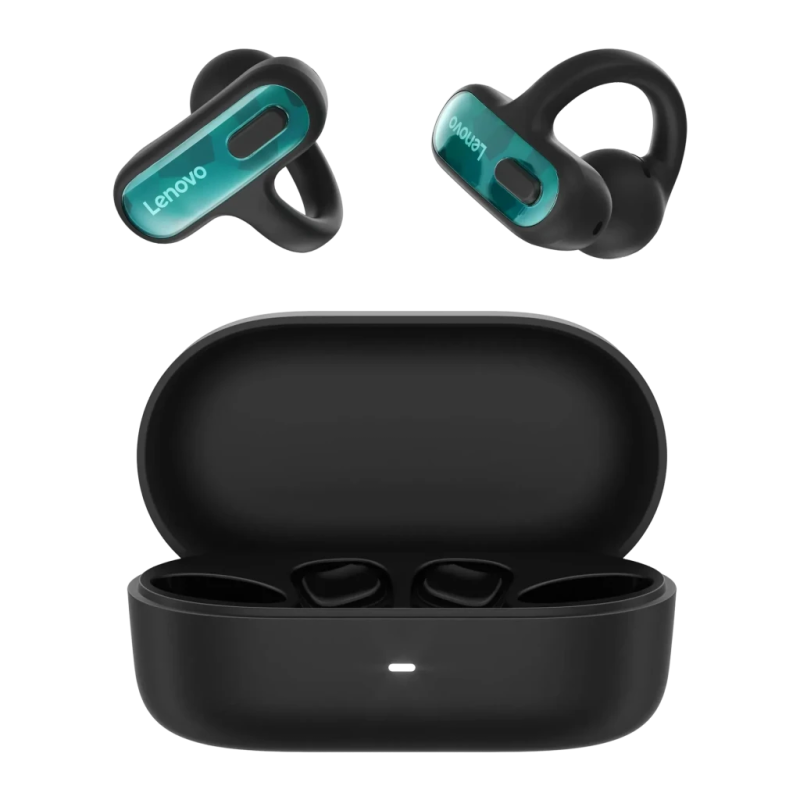 Écouteurs Lenovo X500 Open-Ear TWS Bluetooth 6.0 20h Noir