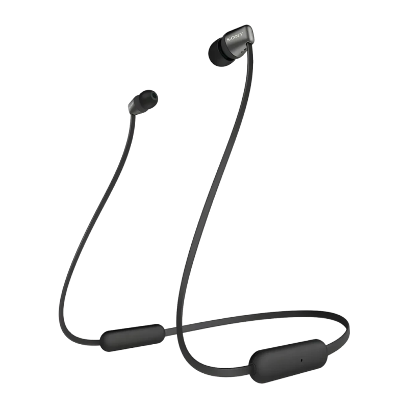Écouteurs Sony In-Ear Tour de Cou Bluetooth 5.0 15h Noir WI-C310