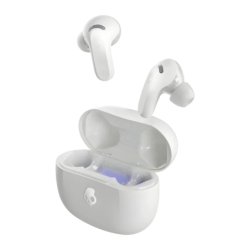Écouteurs Skullcandy Rail ANC True Wireless Réduction de Bruit TWS Blanc