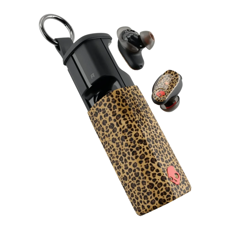 Écouteurs sans fil TWS Skullcandy Method 360 ANC Leopard avec réduction de bruit active Noir