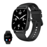 Ksix Pulse 1,83 pouces Noir Appels Bluetooth Fréquence cardiaque, SpO2 Batterie 7 Jours