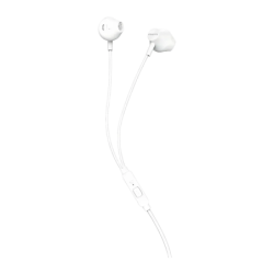 Écouteurs Philips Intra-Auriculaires Câble Jack 3,5mm Blanc TAUE101